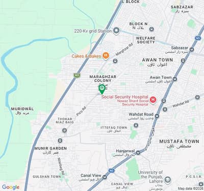 2.5 Marla triple story house at national park near R block Margazar