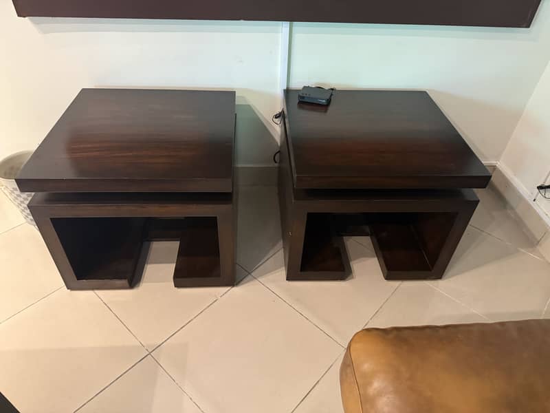 Centre Table with Two Side Table Set 5