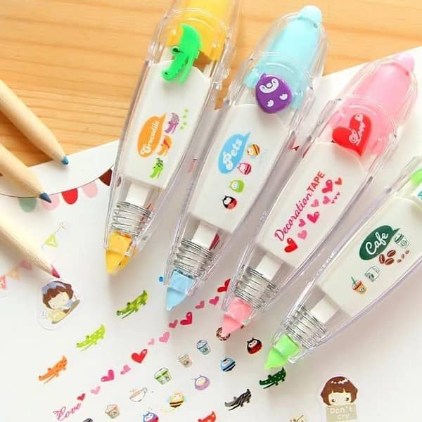 DIY Lace Decoration Tape Pen