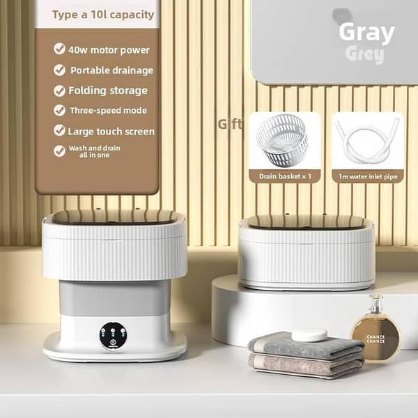 11 litter Mini Washing Machine Folding Portable Washing Machine