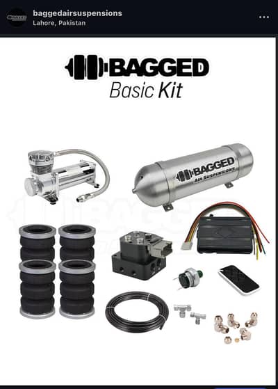 Dual Compressor Air Suspension only 4 Months used