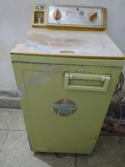 used washing machine but still good in working
