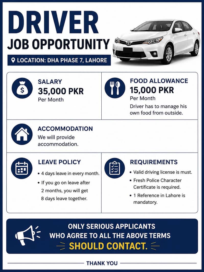 Driver job 0