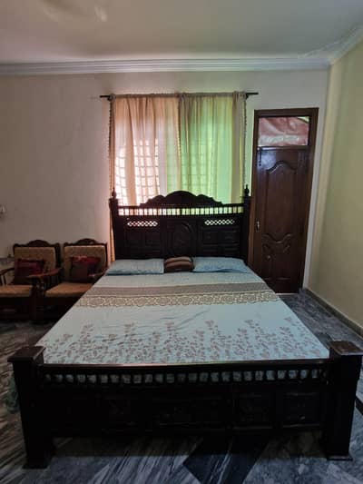 Chinyoti bed and sofa in good condition