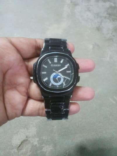 Curren Mens Watch - Working Condition / Metal Strap
