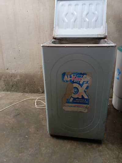 washing machine used almost good condition and  working