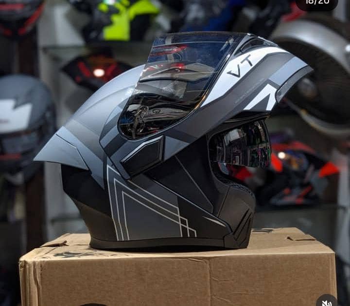 DOT VERIFIED BOX PACK MODULAR HELMETS 8