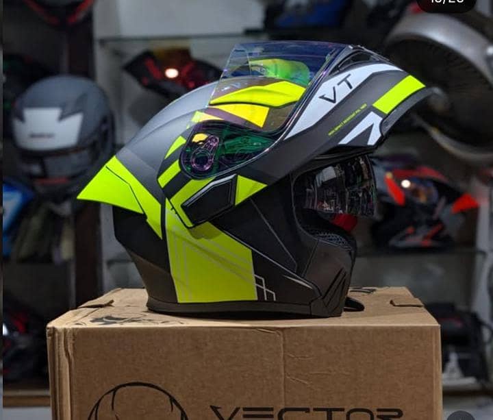 DOT VERIFIED BOX PACK MODULAR HELMETS 10