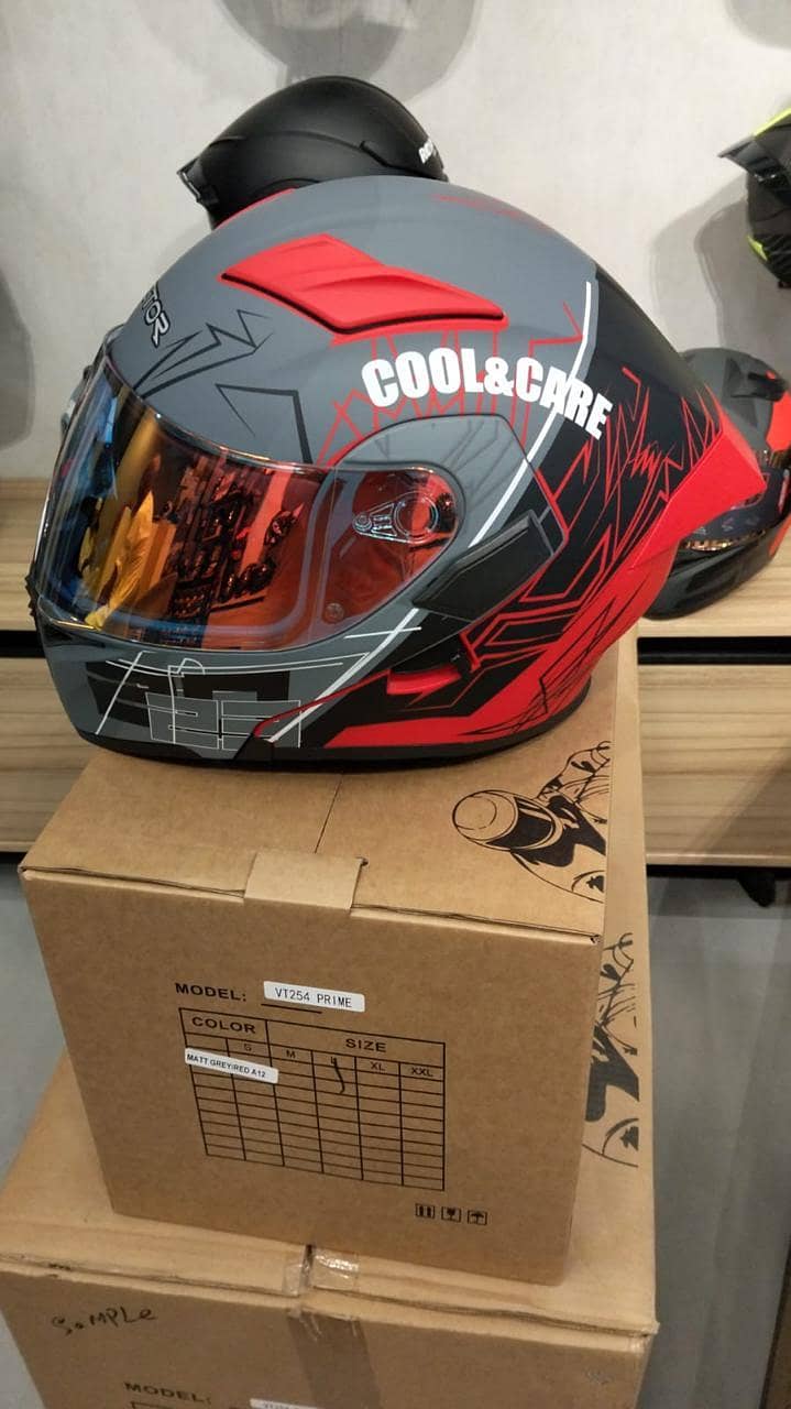 DOT VERIFIED BOX PACK MODULAR HELMETS 17