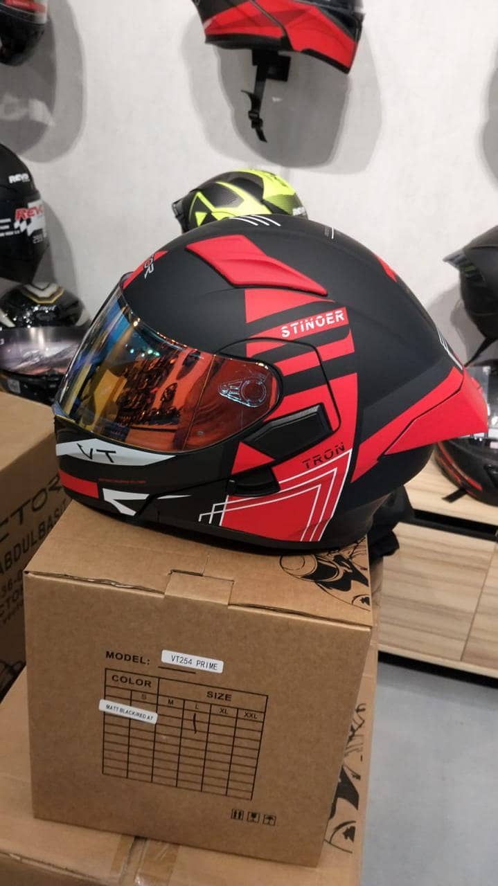 DOT VERIFIED BOX PACK MODULAR HELMETS 19