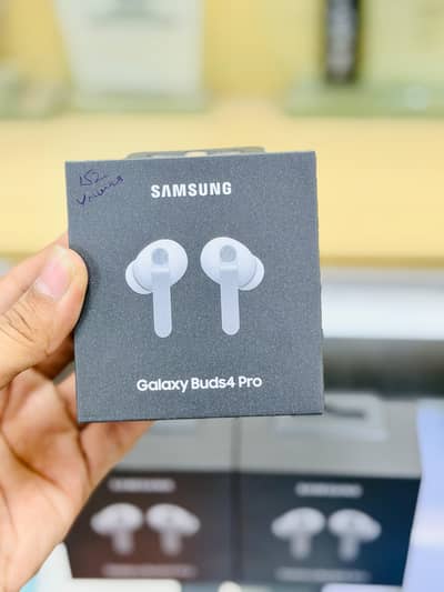 SAMSUNG GALAXY BUDS 4PRO ORIGINAL OFFICIAL 1 WARRANTY BOX PACK