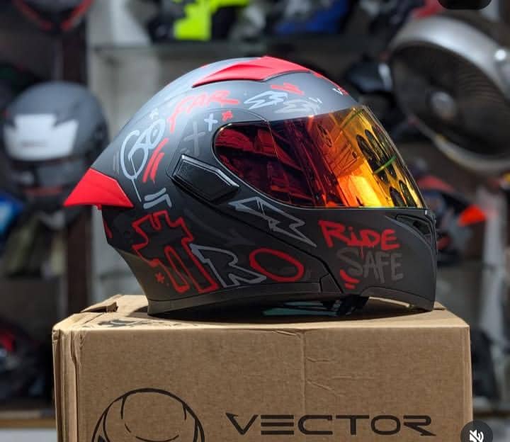 DOT VERIFIED BOX PACK MODULAR HELMETS AVAILABLE 3