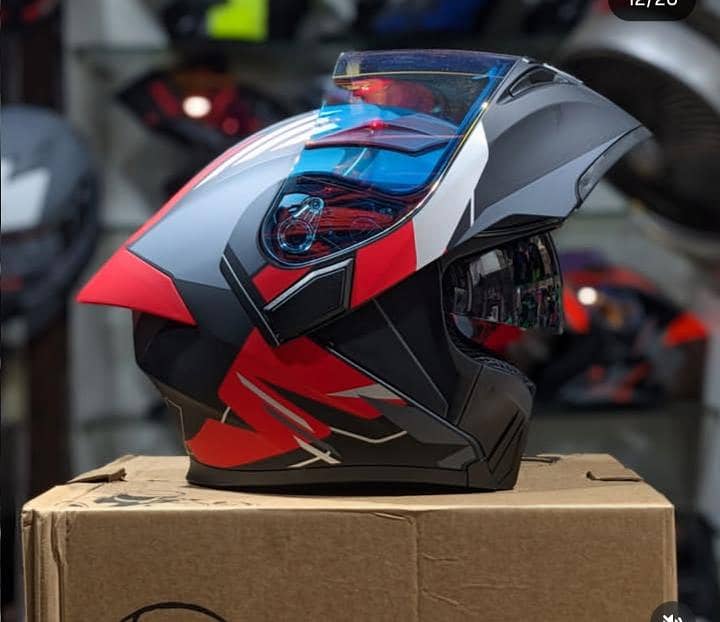 DOT VERIFIED BOX PACK MODULAR HELMETS AVAILABLE 7