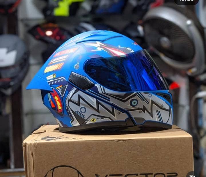 DOT VERIFIED BOX PACK MODULAR HELMETS AVAILABLE 8