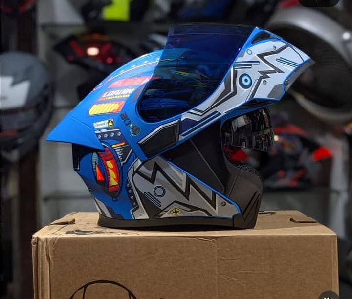 DOT VERIFIED BOX PACK MODULAR HELMETS AVAILABLE 9