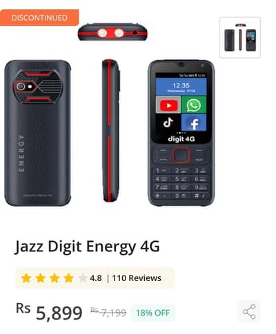 Jazz digit Energy - 4G Mobile