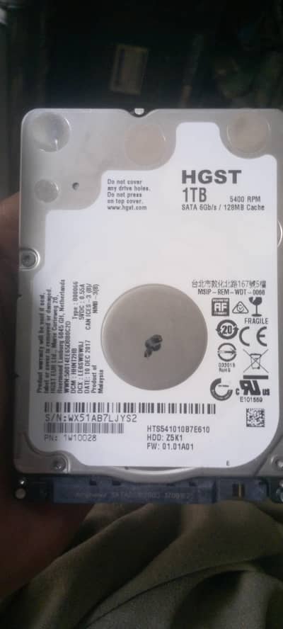 laptop Hard disk available