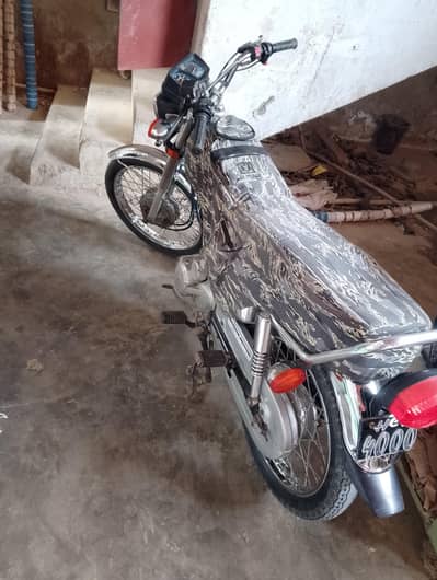 Honda cg 125 model 2021 special edition number b golden ha 03212797911