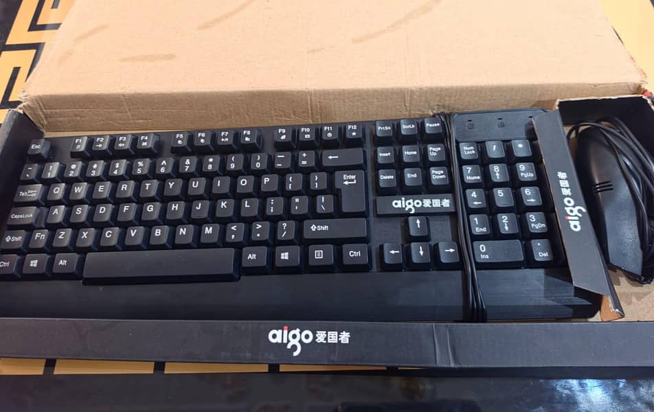 Keyboard and mouse 1
