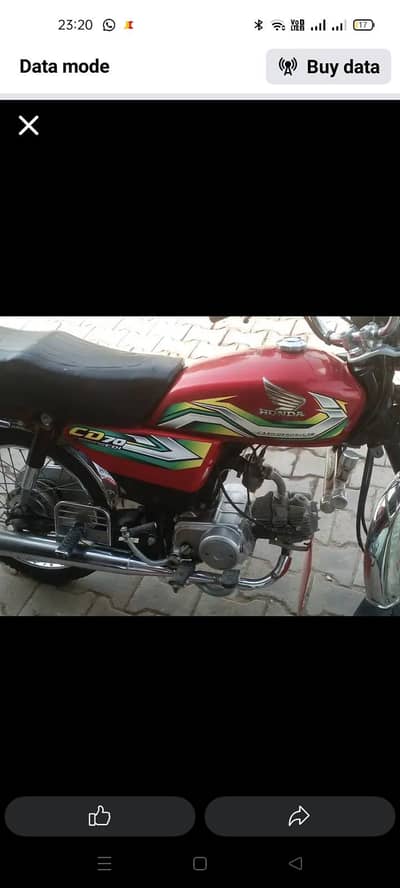Honda 70 Nakad r kiston p hasil krn