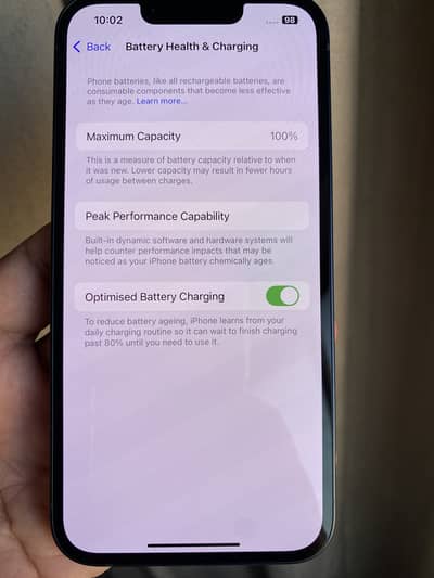 iPhone 13 128GB JV | 100% Battery Health | Waterpack | No Repair | 10/