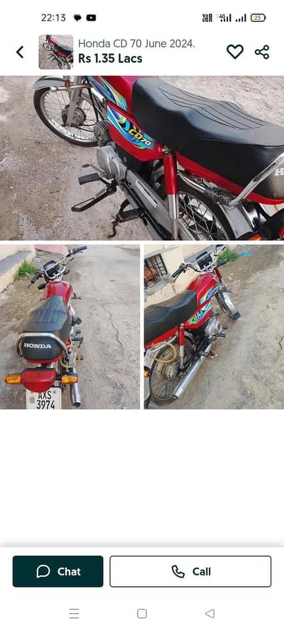 Honda 70 nakad r kiston p hasil krn