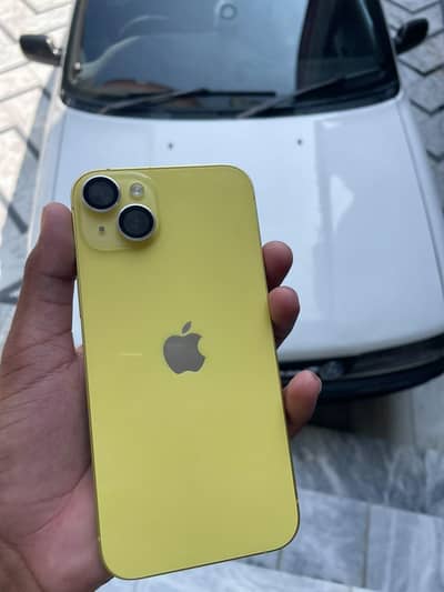 iPhone 14 Plus 128GB Yellow – 85% Battery – Excellent Condition
