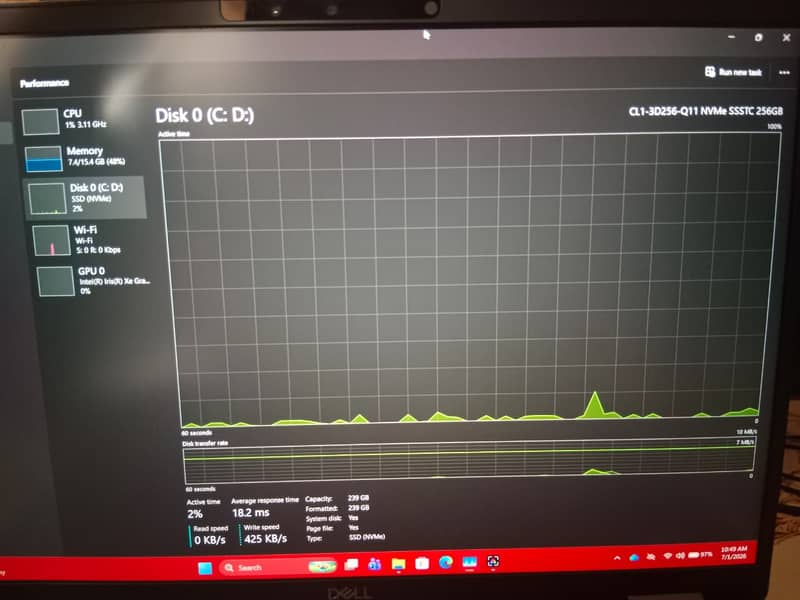 Dell laptop 9