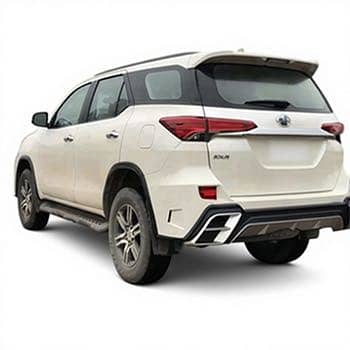 Fortuner back bumper v3