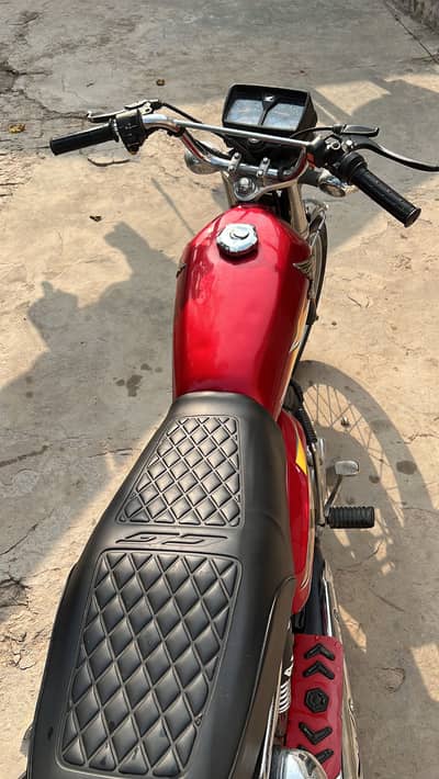 Honda CG 125 2021 Model Red Color - Shorkot city