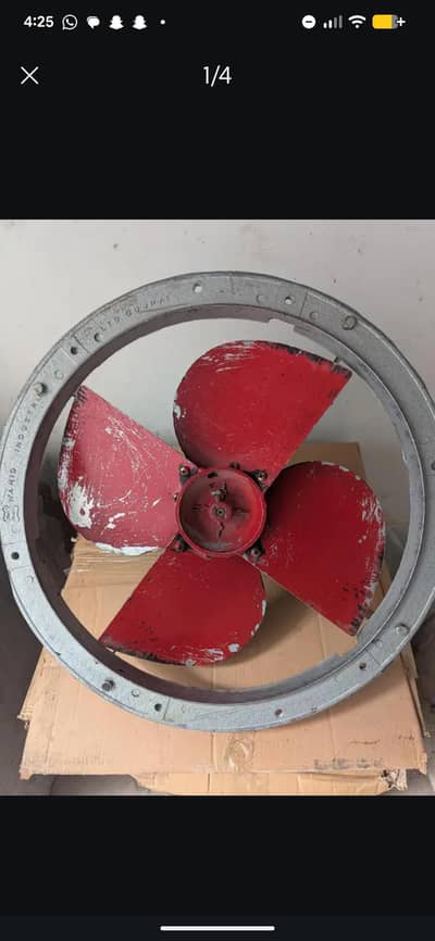 Excellent exhaust fan for sale, running condition no fault