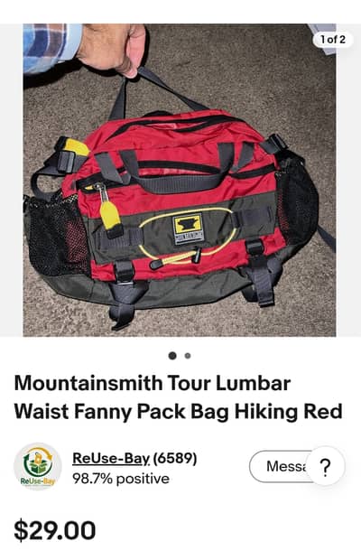 Mountainsmith origianl bag