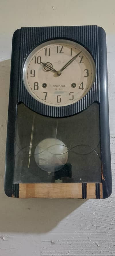 Seiko clock vintage antique