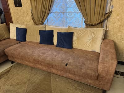 L Shape Seven seater sofa