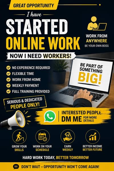 Online working