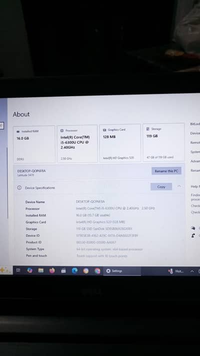 Dell Laptop With Touch Screen