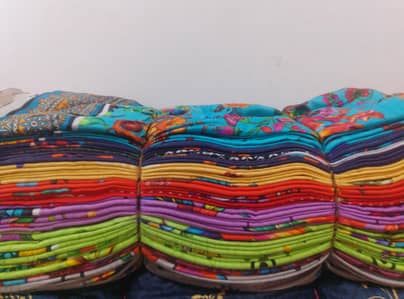 Cutpiece bundle lilan print