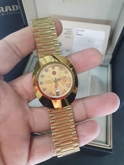 RADO DIESTAR SWISS WITH BOX ORIGINAL NEW MODEL