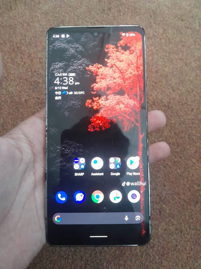 Sharp Aquos Zero6 exchange with iphone 1