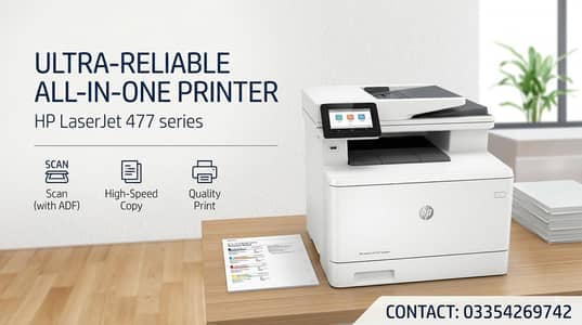 HP Color LaserJet Pro MFP M477 All-in-One Printer