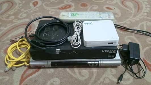 PTCL Box + NEOSAT + ECHOLINK Complete Set - ON - Swat Delivery