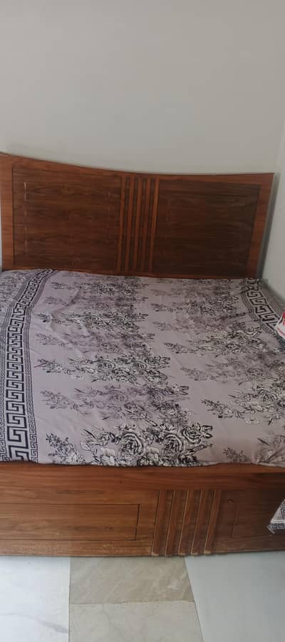 Bed with 8 inch mattress