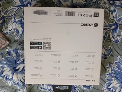 Zero Luna Smartwatch – Black Strap (Box Pack)