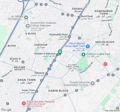 Allama Iqbal Town - Badar Block Lower Portion Sized 10 Marla