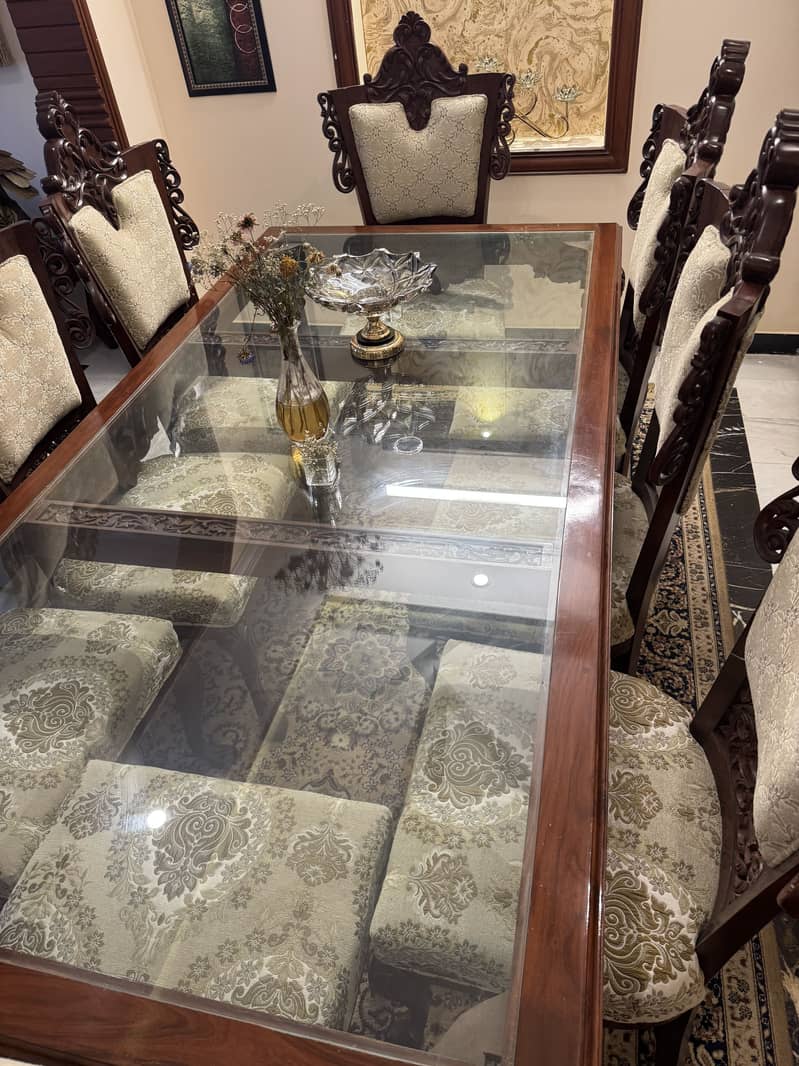 8 seater dining table , Solid wood 3
