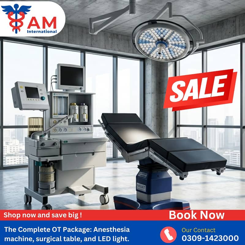 OT Table, Operating Table ,Electric Operating Table Surgical Light, 0