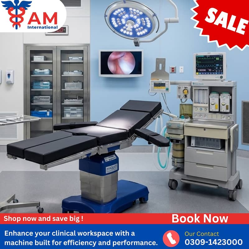 OT Table, Operating Table ,Electric Operating Table Surgical Light, 7
