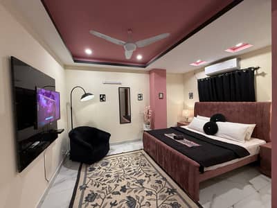 1BED FURNISH APARTMENT AVAILABLE DAILY BASIS FOR RENT IN ISLAMABAD E11 2