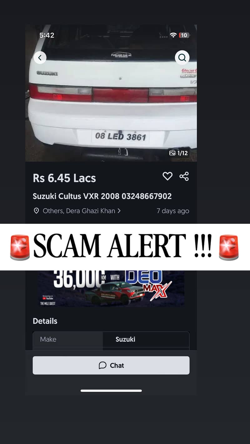 IMPORTANT WARNING / ALERT - READ BEFORE CONTACTING 0