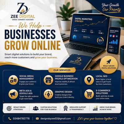 Professional Digital Marketing & Social Media Services |Graphic Design